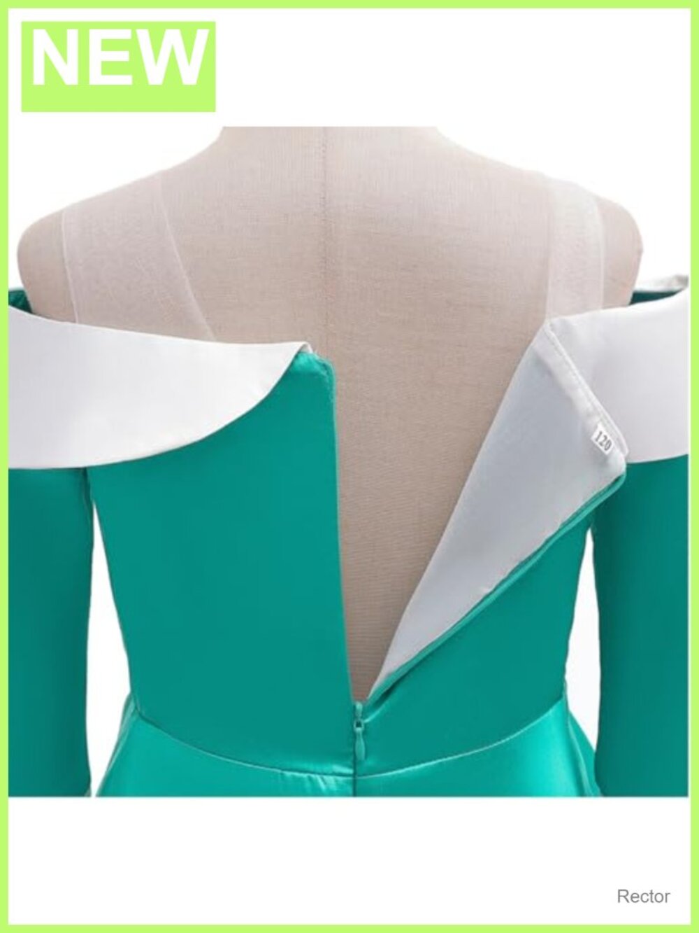 Girls Rosalina Costume One Shoulder Fancy Dress Gown with Accessories - Picture 3 of 5